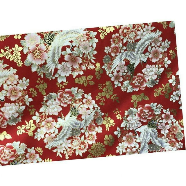 Tela de algodón, tela decorativa, tela hecha a mano a la moda, tela estampada para coser ropa, acolchar, manualidades, manualidades