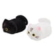 thumbnail image 1 of Almohada de peluche de gato, 2 piezas de peluche de gato de dibujos animados, muñeco de peluche de gato suave, almohada de gato negro, integración perfecta, 1 of 14