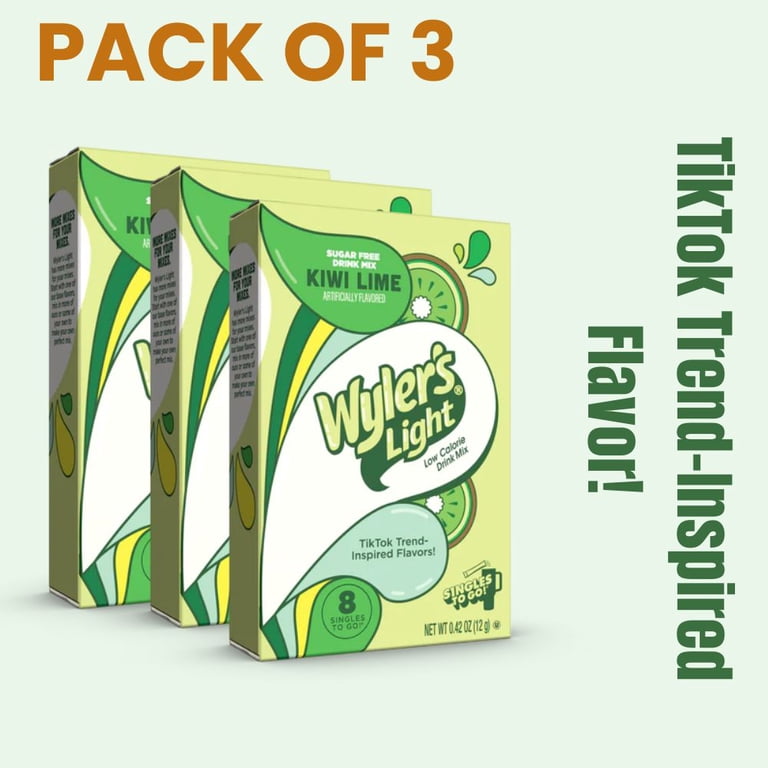 Wyler's Light Kiwi Lime Drink Mix, Sugar-Free, Low Calorie