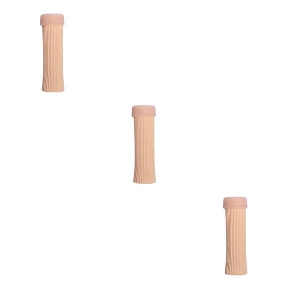 Vogacara Corrector de dedos tubo de silicona cubierta del dedo del pie transpirable resistencia al desgaste protección duradera separador de Type7 NO7