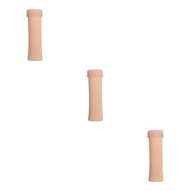 Qarigey Corrector de dedos Tubo de silicona Cubierta del dedo del pie Separador de dedos de los pies Separador de resistencia al desgaste Type1 NO1