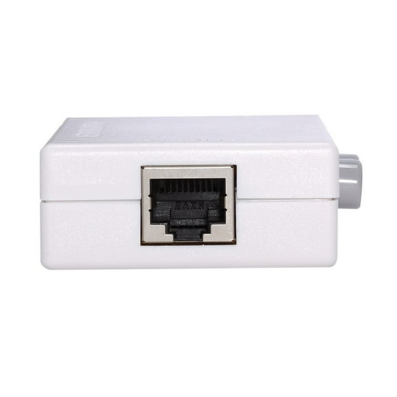 2 Port RJ45 Networks Switches 2 to 1 RJ45 Splitter Internet Extender RJ45 Connector Coupler Ethernet Cable Adapter