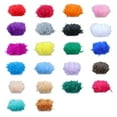 thumbnail image 4 of HUONA 2 Meters Natural Turkey Feathers Trims Width 4-6 inches Feather Fringe Trims Fluffy Plumes Dress Up Craft Costume Accessories for Party Wedding Decorations Watermelon Red, 4 of 10
