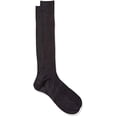thumbnail image 2 of Pantherella Men's Dark Grey Mix Classic Collection Danvers Knee High Dress Sock - 8.5-11, 2 of 3