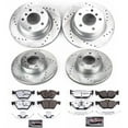 thumbnail image 3 of PowerStop Front and Rear Z26 Street Warrior Carbon-Fiber Ceramic Brake Pad and Drilled and Slotted Rotor Kit Fits: BMW Select Models K5766-26, 3 of 9