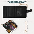thumbnail image 3 of Small Wallet For Women Bifold Leather Pocket Coin Credit Card Holder With RFID Blocking Polka Dot Coats, 3 of 6