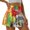 Colorful Splash Music Note, variant on Colorful Hippie Mushroom Women's Active Athletic Skort Hippy Mushroom Tennis Skorts with Pocket High Waisted Tummy Control Golf Skirt Quick Drying Breathable Tennis Skirts,L