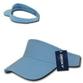 thumbnail image 2 of Decky 3001 Cotton Visor Hat-SKY, 2 of 4
