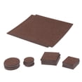 thumbnail image 3 of OULII 130 Pcs Balancelles Carrées pour la Maison Brun Foncé, 3 of 7
