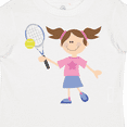 thumbnail image 4 of Inktastic Tennis Girl Girls Toddler T-Shirt, 4 of 5