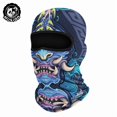 thumbnail image 1 of Musion Balaclava Helmet Liner Full Face Mask Skull Print Moto Topeng Muka Rider for Cycling and Riding Motorcycle Devil, 1 of 6