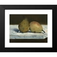thumbnail image 2 of Édouard Manet 14x12 Black Modern Framed Museum Art Print Titled - Pears (1880), 2 of 5