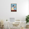 thumbnail image 2 of Stupell Industries Vintage Zermatt Skiing Advertisements Painting Brown Floater Framed Canvas Art Print Wall Art, 17 x 25, 2 of 9