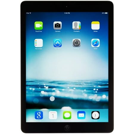 Refurbished Apple iPad Air 16GB 9.7" Touchscreen Retina Display Wi-Fi - Space Gray MD785LLA