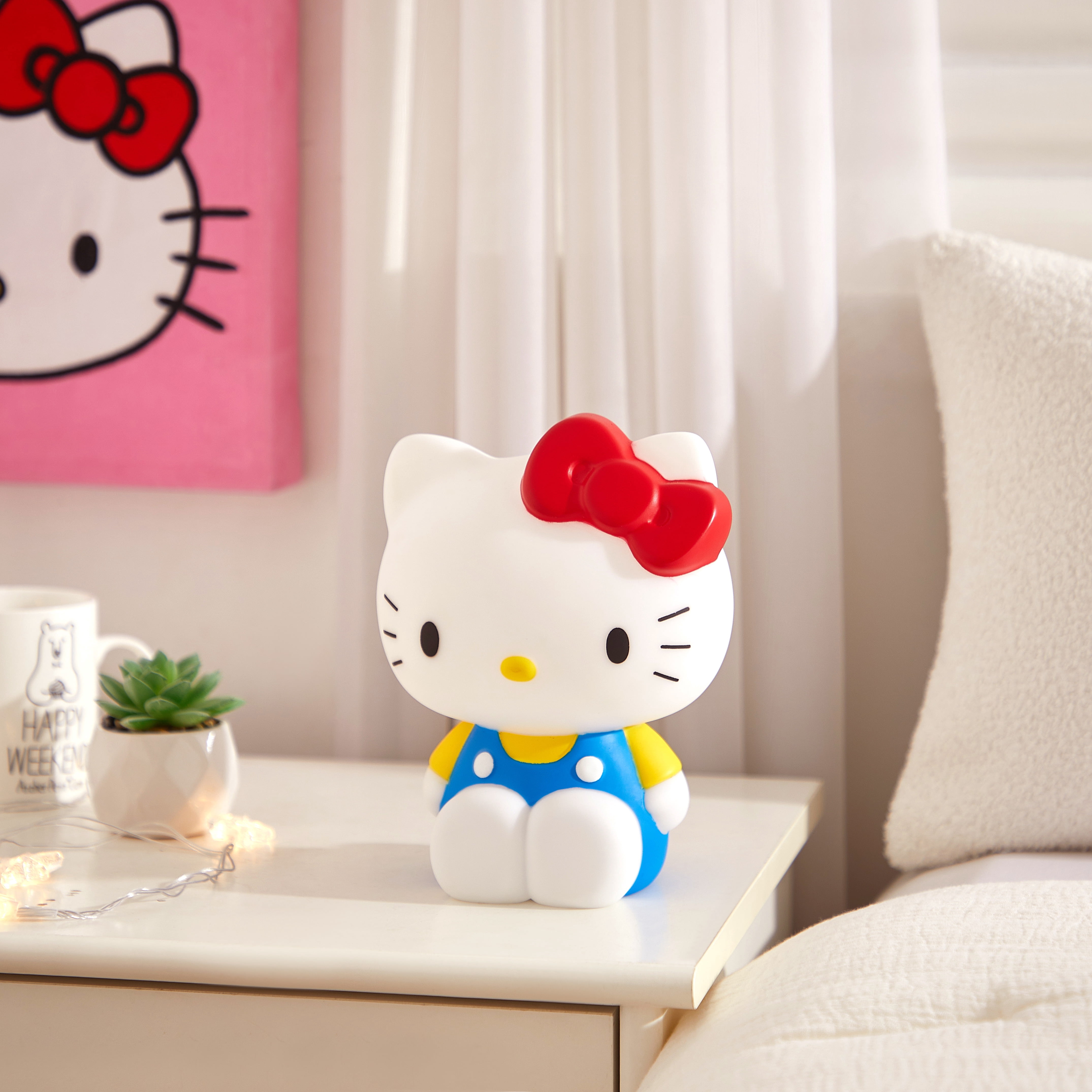 8" Hello Kitty Jumbo Squishy LED Mood Night Light