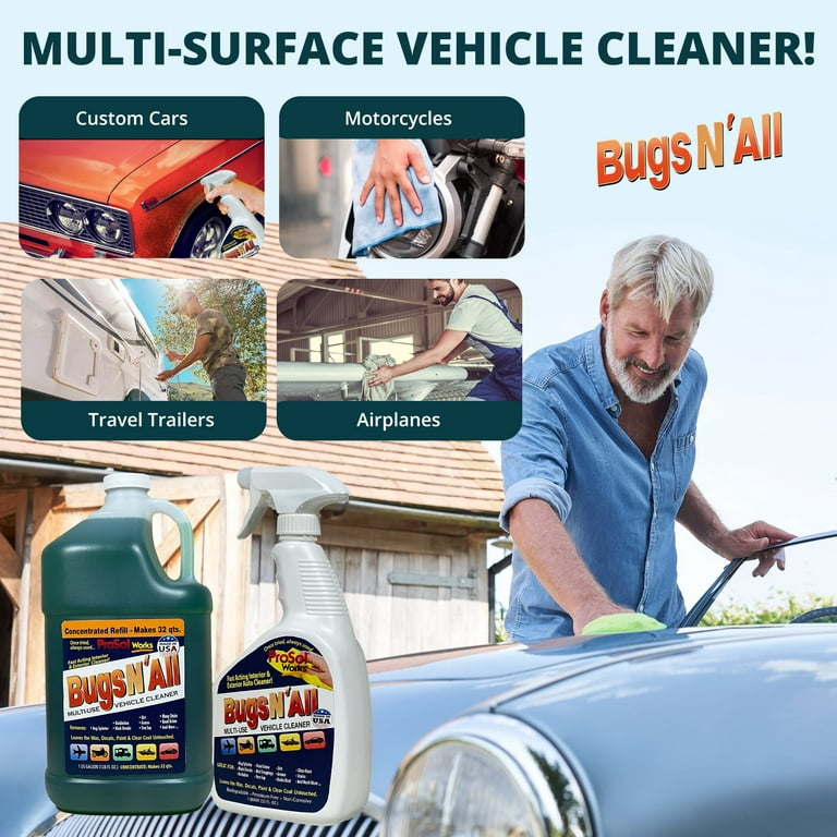Bugs N All Vehicle Cleaner - Bug & Black Streak Remover