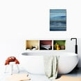 thumbnail image 6 of 12x16 inch Modern Blue Ocean Canvas Print - Abstract Artwork for Wall, Perfect for Sea Lake Themed Homes, 6 of 7