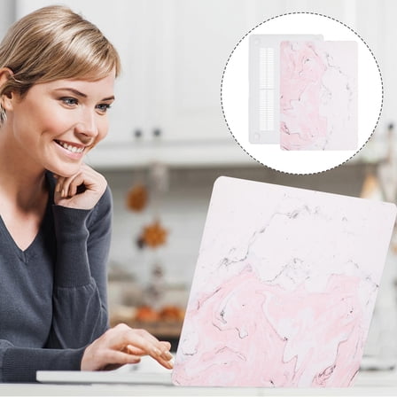 OUNONA  Soft Shell Case Plastic Laptop Cover Notebook Protector Decal