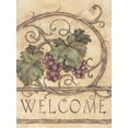 thumbnail image 2 of Marrott, Stephanie 19x24 Black Ornate Wood Framed with Double Matting Museum Art Print Titled - Welcome, 2 of 4