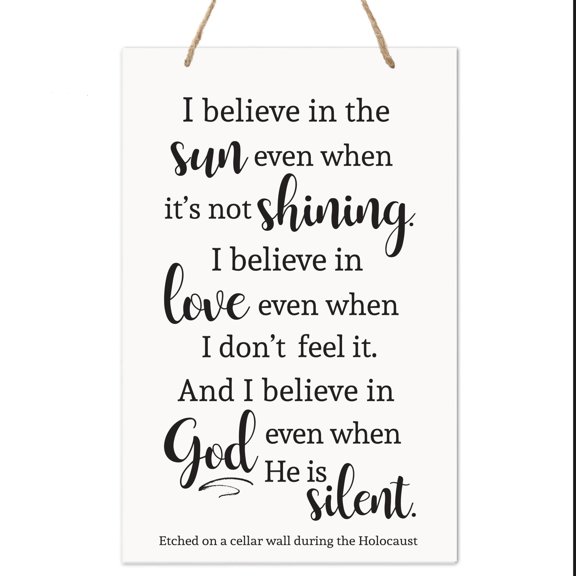 Family Sign Gift For New Home Decoration - I Believe