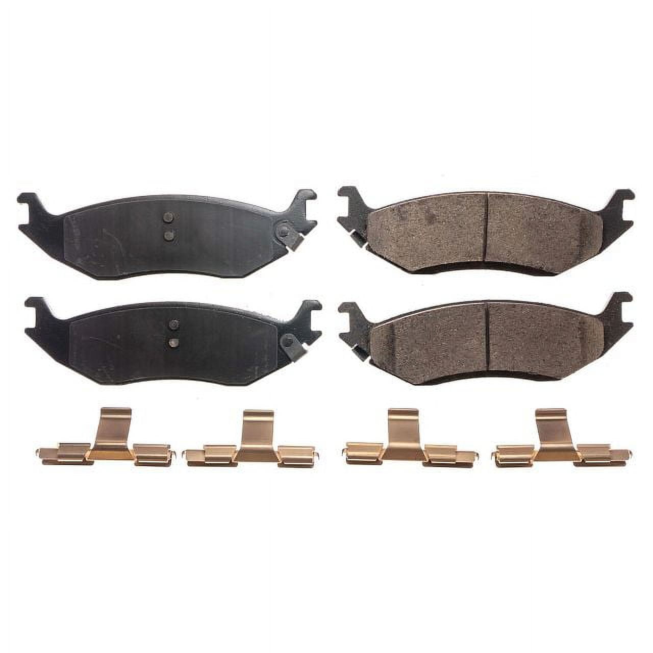 Power Stop Rear Z17 Evolution Ceramic Brake Pads with Hardware 17-898