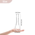 thumbnail image 4 of Centro de mesa NUPTIO con forma de vaso de cristal, 6 unidades, para bodas, transparente, 4 of 8