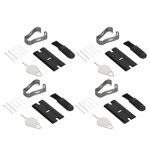 Nibs de remplacement du stylus,4 Ensembles Stylus remplacement Style stylo Nibs Stylus Conseils Remplacement Fonctionnement lisse