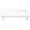 White, variant on WRISTBIQUE Sewing Machine Extension Table White 1Pcs 13.76X9.82X2.95Inch