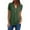 Army Green—Prime Deals 2025, variant on Sijiajgjfu Womens Plus Size Chiffon Summer Tops V Neck Zipper Tunic Shirt Casual Dressy Top Blouses Navy XXXL