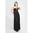 thumbnail image 5 of Vestido largo bicolor Roman Fashion /Juvenil, 06620 (Negro) negro G, 5 of 5