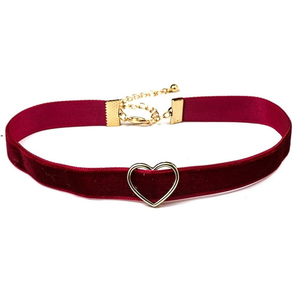 tenghong2021 Black Choker Necklaces for Women Adjustable Double Layered Punk Velvet Classic Gothic Velvet Collar Chokers Necklace for Women Trendy Cosplay Jewelry Accessories