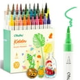 thumbnail image 1 of Marcadores de Pintura Acrílica Ohuhu 30 Colores Punta de Pincel Impermeables, 1 of 9