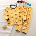 thumbnail image 6 of Yievot Spring Fall Toddler Boy Outfits Animals Printed Long Sleeve Sleepwear Children Boys Clothes 6 Months-12 Years 2024 Spring Baby Outfits Gifts on Clearance, 6 of 6