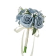 thumbnail image 5 of YWMJZEU Bridal Wedding Bouquet Bride Bouquet Floral Centerpieces, Artificial Flowers for Blue, 5 of 9