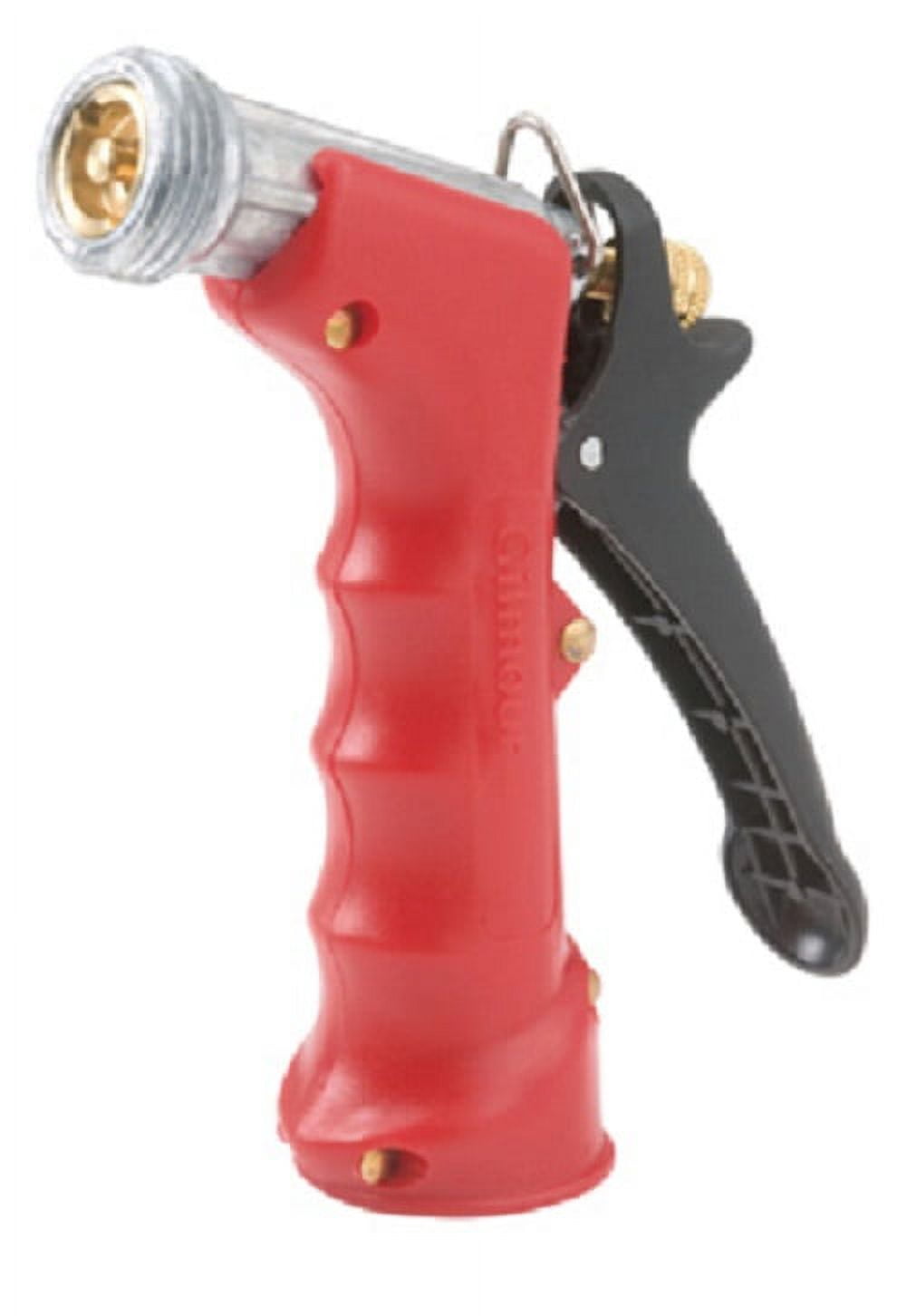 Fiskars / Gilmour 805722-1011 Commercial Threaded Front Brass Head Pistol Grip Hose Nozzle - Quantity of 24