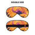 thumbnail image 2 of Goofa Vibrant Flamingo Illustration Printed Sleep Eye Mask for Men Women, Zero Eye Pressure Sleeping Mask, Light Blocking Night Blindfold, Soft Eye Shade Cover, 2 of 7