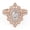 Rose Gold, variant on Marquise Frame Halo Beaded Bridal Set Ring for Women, 1.25 Carat (ctw) Lab Grown Diamond Engagement Wedding Ring 10K Solid Yellow Gold F-G, VS-SI Quality Size-10