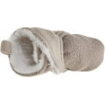 thumbnail image 7 of Hudson Baby Baby and Toddler Cozy Fleece and Faux Shearling Booties, Neutral Gray, 12-18 Months, 7 of 7