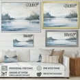 thumbnail image 4 of Designart "Tranquil Scandinavian Lakes I" Landscape Lake River Canvas Art Print, 4 of 7