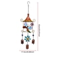 thumbnail image 7 of Metal Butterfly Wind Chimes, Vintage Iron Butterfies and Flower Hanging Decor Wind Chimes for Garden Patio Porch Yard Ornament, Housewarming Decor, Birthday, 7 of 7