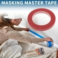 thumbnail image 2 of Cinta de pintor Unique Bargains, fácil de quitar, cinta de enmascarar Master Tape 140U roja de 0.5 pulgadas x 52.5 yardas, 2 of 6