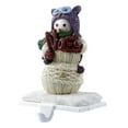 thumbnail image 4 of Gancho para calcetines de muñeco de nieve navideño, soporte para calcetines de regalo de arte coleccionable, soporte para calcetines temáticos B, 4 of 9