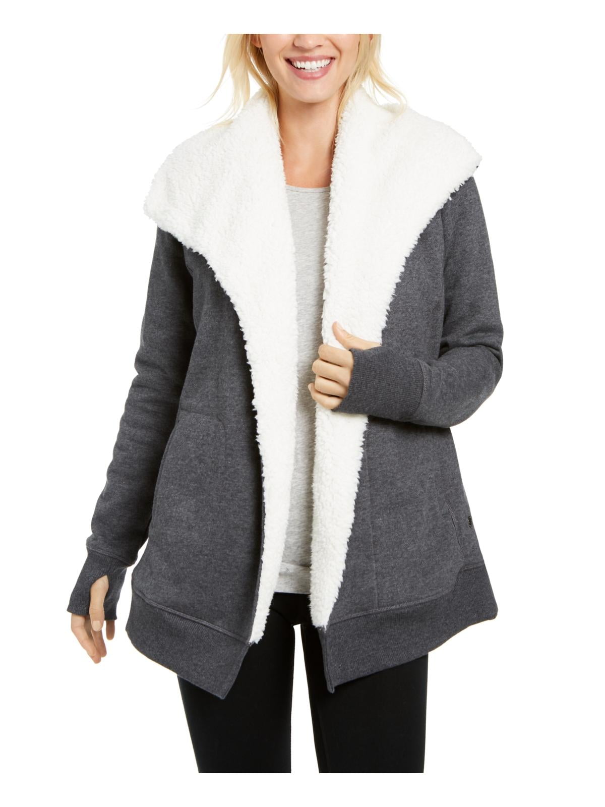 Ideology Womens Sherpa Lined Wrap 
