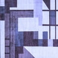 thumbnail image 1 of Ahgly Company Indoor Square Oriental Blue Modern Area Rugs, 8' Square, 1 of 4