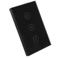 thumbnail image 2 of WIFI Light On Off, Smart Touch Switch APP Control  For Exhibition Hall For Apartment For Villa For TUYA For Duplex For Office Building Black, 2 of 8