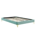 thumbnail image 6 of Modway Amber King Platform Bed in Mint, 6 of 10
