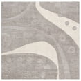 thumbnail image 6 of SAFAVIEH Florida Laidley Geometric Shag Area Rug, Grey/Ivory, 3'3" x 5'3", 6 of 10