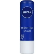 (3 pack) (3 Pack) Nivea Moisture Lip Care, 0.17 oz