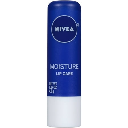 (3 pack) (3 Pack) Nivea Moisture Lip Care, 0.17 oz