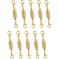 thumbnail image 1 of Paquete de 12 broches de langosta magnéticos de color dorado y plateado para joyería, collar, pulsera Xemadio WMZL-385-1, 1 of 2